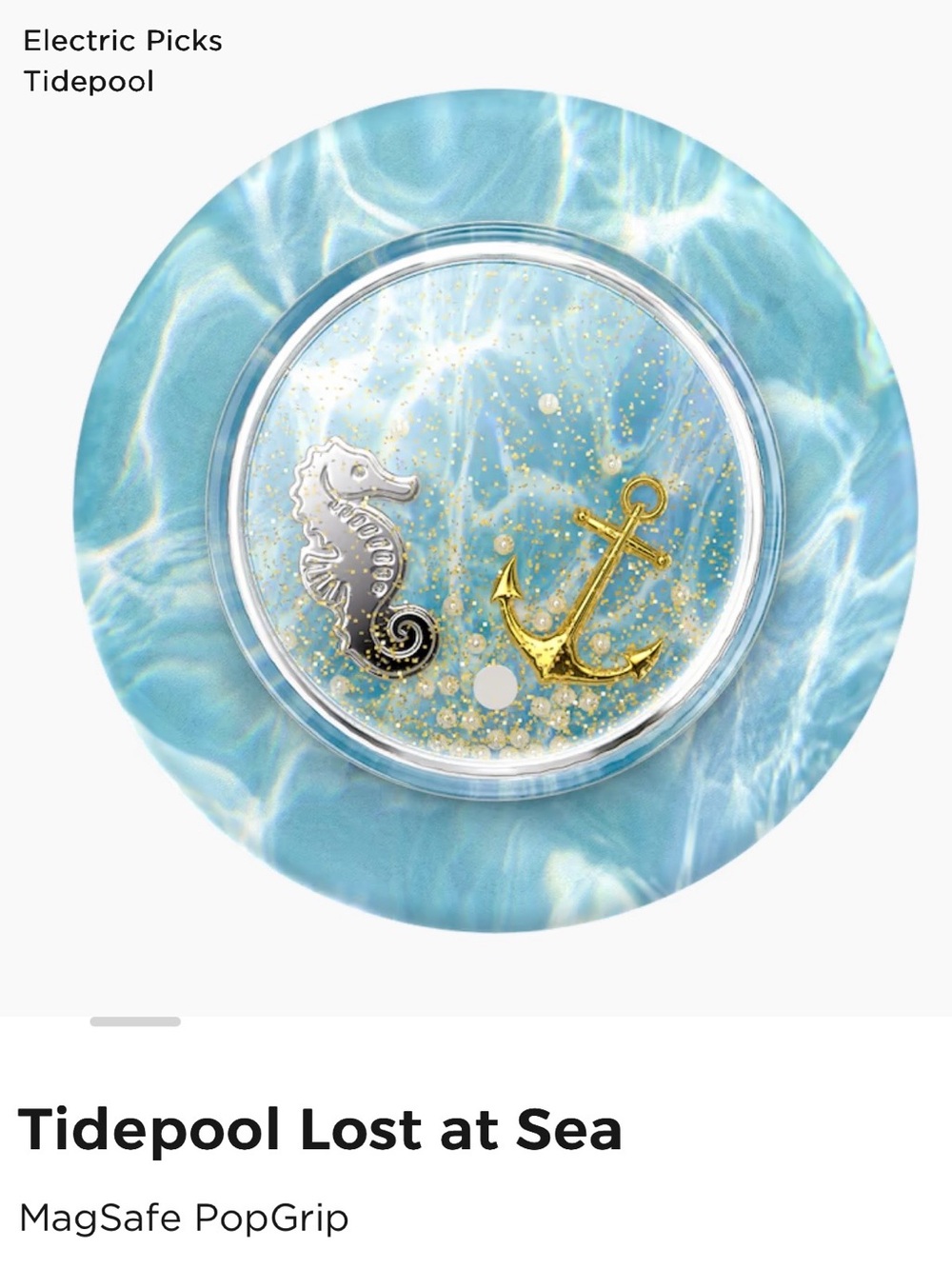 PopSocket x Electric Picks Tidepool Lost at Sea MagSafe PopGrip